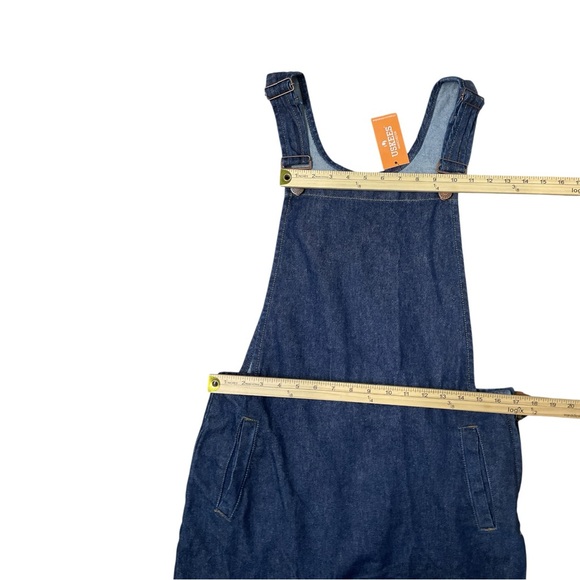 Uskees Georgia Denim Pinafore Dress Dark Wash US 14 NWT - Picture 4 of 7